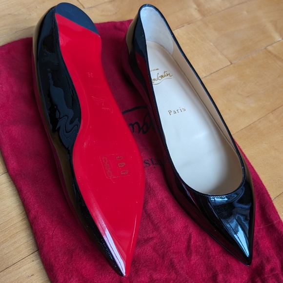 Christian Louboutin Shoes - Christian Louboutin Pigalle flats brand new never worn